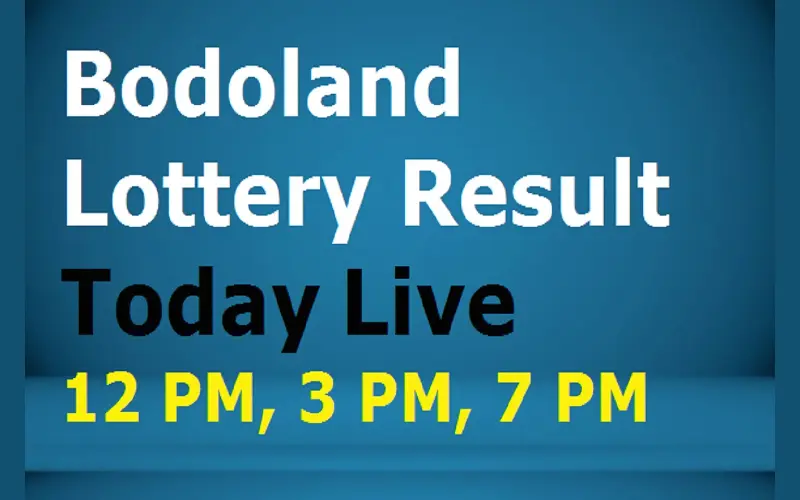 bodoland lottery result today